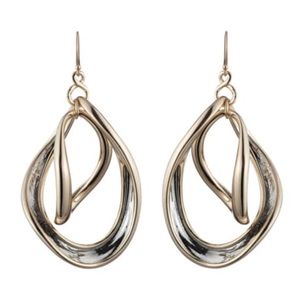 ALEXIS BITTAR •Orbiting Sculptural Drop Earrings